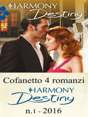 cover image of Cofanetto 4 romanzi Harmony Destiny-1